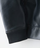 【BLUE STANDARD/ブルースタンダード】レザーライク 中綿フードジャケット