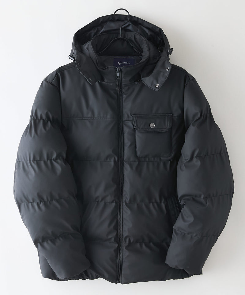 【Blue Standard/ブルースタンダード】PUコーティング 中綿ブルゾン