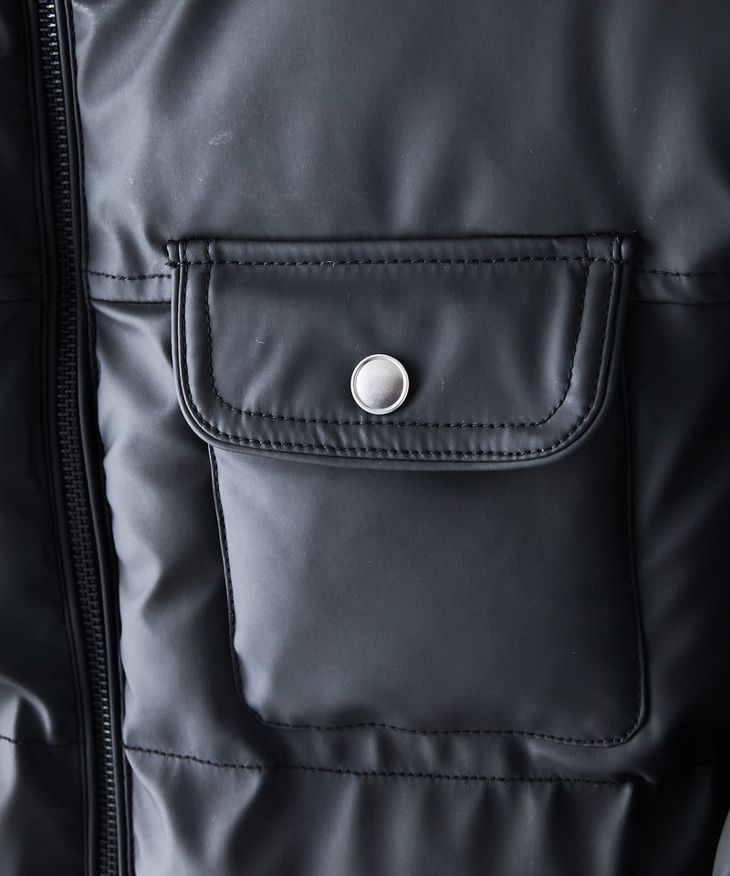 【Blue Standard/ブルースタンダード】PUコーティング 中綿ブルゾン