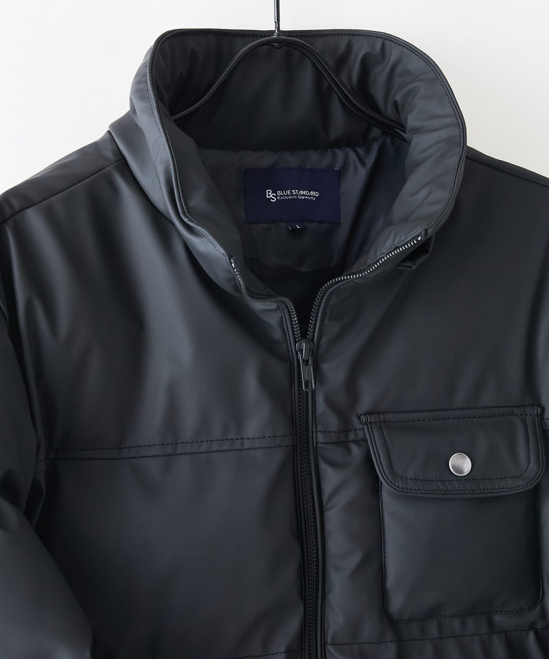 【Blue Standard/ブルースタンダード】PUコーティング 中綿ブルゾン