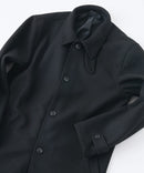 【BLUE STANDARD/ブルースタンダード】圧縮ニット ウールライク バルマカーンコート 軽量 ソフトタッチ