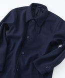 【BLUE STANDARD/ブルースタンダード】圧縮ニット ウールライク バルマカーンコート 軽量 ソフトタッチ