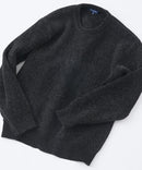 【BLUE STANDARD/ブルースタンダード】モールジャガードニット セーター アニマル 冬服 防寒 暖服