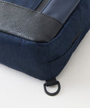 【BLUE STANDARD/ブルースタンダード】切り替え フェイクレザー ボディーバッグ