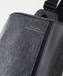 【BLUE STANDARD/ブルースタンダード】切り替え フェイクレザー ボディーバッグ