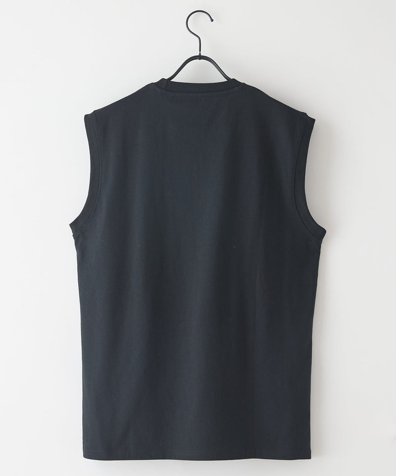 クルーネックノースリーブ 防汚 ＵＶカット	【汗染みの目立ちにくいTシャツ ZEROSTAIN/ゼロステイン】