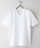 ZEROSTAIN Vネック Tシャツ 防汚 UVカット 汗染みの目立ちにくいTシャツ