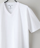 ZEROSTAIN Vネック Tシャツ 防汚 UVカット 汗染みの目立ちにくいTシャツ