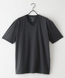 ZEROSTAIN Vネック Tシャツ 防汚 UVカット 汗染みの目立ちにくいTシャツ