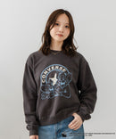 【CONVERSE/コンバース】×【TOM AND JERRY/トムとジェリー】オーバーサイズ プリント スウェットトレーナー