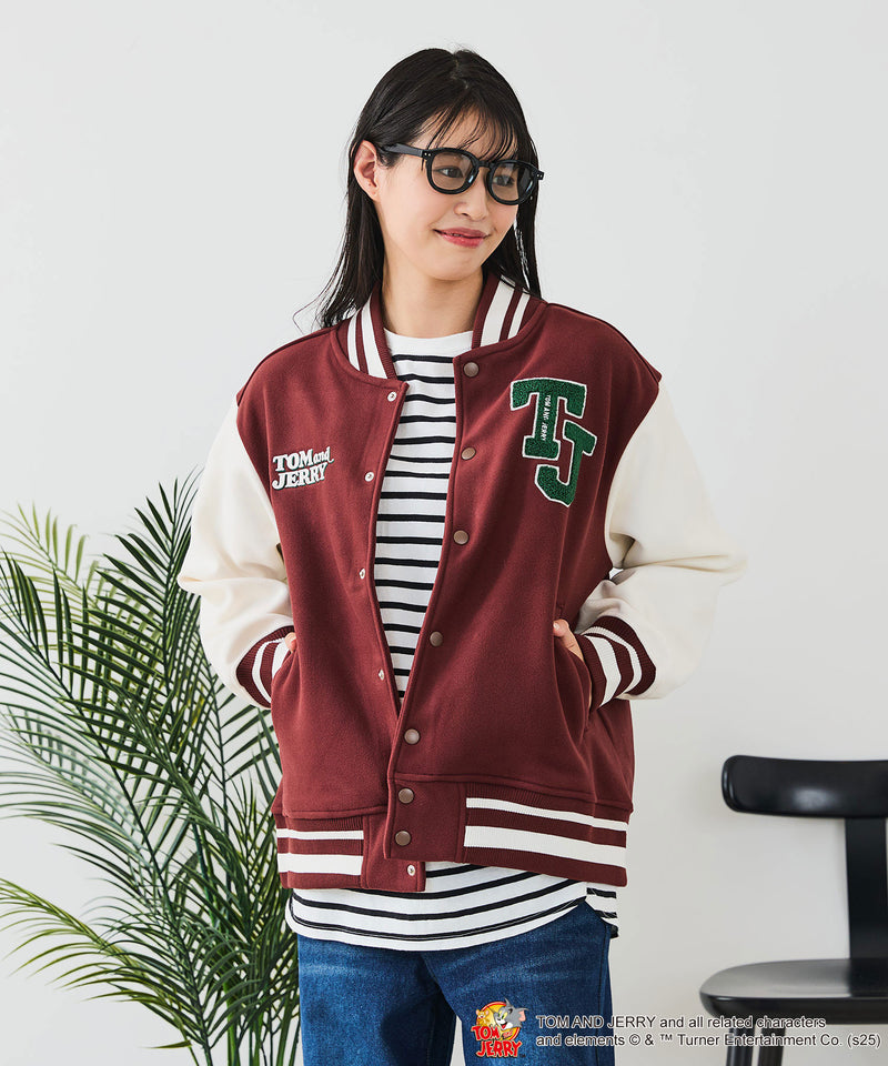 【TOM&JERRY/トムとジェリー】フリースボンディングスタジャン