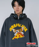 【Gremlins/グレムリン】【ユニセックスデザインでリンクコーデにも◎】裏起毛プルオーバーパーカー フーディ 保温 キャラクター ギズモ