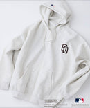 【PEANUTS×MLB】オリジナルデザイン フルジップパーカー ヤンキース ドジャース カブス キャラクター