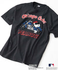 【PEANUTS×MLB】オリジナルデザインTシャツ 刺繍 ドロップショルダー ユニセックス