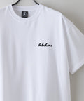 【BRKNHOME/ブロークンホーム】×【ZERO STAIN/ゼロステイン】【裾・袖ドローコードで変化】コラボTシャツ 汗染み防止 チェーン刺繍 オーバーサイズ