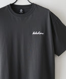 【BRKNHOME/ブロークンホーム】×【ZERO STAIN/ゼロステイン】【裾・袖ドローコードで変化】コラボTシャツ 汗染み防止 チェーン刺繍 オーバーサイズ