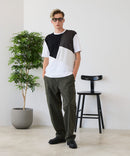 【ZERO STAIN/ゼロステイン】汗染みの目立ちにくいTシャツ ZEROSTAIN 切り替えデザインTシャツ 防汚 UVカット ❘ジーンズメイト公式オンラインショップ