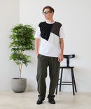 【ZERO STAIN/ゼロステイン】汗染みの目立ちにくいTシャツ ZEROSTAIN 切り替えデザインTシャツ 防汚 UVカット ❘ジーンズメイト公式オンラインショップ