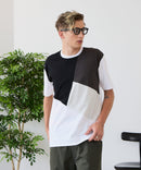 【ZERO STAIN/ゼロステイン】汗染みの目立ちにくいTシャツ ZEROSTAIN 切り替えデザインTシャツ 防汚 UVカット ❘ジーンズメイト公式オンラインショップ