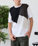 【ZERO STAIN/ゼロステイン】汗染みの目立ちにくいTシャツ ZEROSTAIN 切り替えデザインTシャツ 防汚 UVカット ❘ジーンズメイト公式オンラインショップ