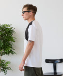 【ZERO STAIN/ゼロステイン】汗染みの目立ちにくいTシャツ ZEROSTAIN 切り替えデザインTシャツ 防汚 UVカット ❘ジーンズメイト公式オンラインショップ