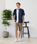 【ZERO STAIN/ゼロステイン】汗染みの目立ちにくいTシャツ ZEROSTAIN 切り替えデザインTシャツ 防汚 UVカット ❘ジーンズメイト公式オンラインショップ