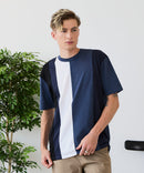 【ZERO STAIN/ゼロステイン】汗染みの目立ちにくいTシャツ ZEROSTAIN 切り替えデザインTシャツ 防汚 UVカット ❘ジーンズメイト公式オンラインショップ