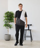 【ZERO STAIN/ゼロステイン】汗染みの目立ちにくいTシャツ ZEROSTAIN 切り替えデザインTシャツ 防汚 UVカット ❘ジーンズメイト公式オンラインショップ