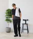 【ZERO STAIN/ゼロステイン】汗染みの目立ちにくいTシャツ ZEROSTAIN 切り替えデザインTシャツ 防汚 UVカット ❘ジーンズメイト公式オンラインショップ