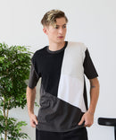 【ZERO STAIN/ゼロステイン】汗染みの目立ちにくいTシャツ ZEROSTAIN 切り替えデザインTシャツ 防汚 UVカット ❘ジーンズメイト公式オンラインショップ