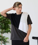 【ZERO STAIN/ゼロステイン】汗染みの目立ちにくいTシャツ ZEROSTAIN 切り替えデザインTシャツ 防汚 UVカット ❘ジーンズメイト公式オンラインショップ