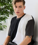 【ZERO STAIN/ゼロステイン】汗染みの目立ちにくいTシャツ ZEROSTAIN 切り替えデザインTシャツ 防汚 UVカット ❘ジーンズメイト公式オンラインショップ