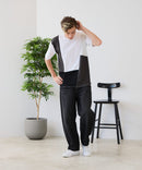 【ZERO STAIN/ゼロステイン】汗染みの目立ちにくいTシャツ ZEROSTAIN 切り替えデザインTシャツ 防汚 UVカット ❘ジーンズメイト公式オンラインショップ