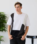 【ZERO STAIN/ゼロステイン】汗染みの目立ちにくいTシャツ ZEROSTAIN 切り替えデザインTシャツ 防汚 UVカット ❘ジーンズメイト公式オンラインショップ