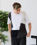 【ZERO STAIN/ゼロステイン】汗染みの目立ちにくいTシャツ ZEROSTAIN 切り替えデザインTシャツ 防汚 UVカット ❘ジーンズメイト公式オンラインショップ