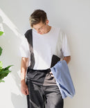 【ZERO STAIN/ゼロステイン】汗染みの目立ちにくいTシャツ ZEROSTAIN 切り替えデザインTシャツ 防汚 UVカット ❘ジーンズメイト公式オンラインショップ