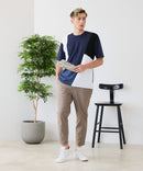 【ZERO STAIN/ゼロステイン】汗染みの目立ちにくいTシャツ ZEROSTAIN 切り替えデザインTシャツ 防汚 UVカット ❘ジーンズメイト公式オンラインショップ