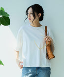 【C-FORT POINT/フォートポイント】異素材切り替えデザインブラウス プルオーバー きれいめ オフィス 通勤 学校行事 ママコーデ ❘ジーンズメイト公式オンラインショップ