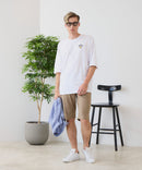 【ZERO STAIN/ゼロステイン】汗染みの目立ちにくいTシャツ ZEROSTAIN アニマルワンポイント刺繍オーバーサイズTシャツ 防汚 UVカット ❘ジーンズメイト公式オンラインショップ