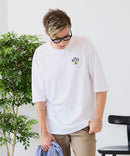 【ZERO STAIN/ゼロステイン】汗染みの目立ちにくいTシャツ ZEROSTAIN アニマルワンポイント刺繍オーバーサイズTシャツ 防汚 UVカット ❘ジーンズメイト公式オンラインショップ