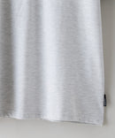 【SAVIER/サビアー】×【ZERO STAIN/ゼロステイン】【LAロゴ立体刺繍】コラボ ハーフジップ Tシャツ オーバーサイズ 汗染み防止 ストリート・スケーター