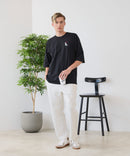 【ZERO STAIN/ゼロステイン】汗染みの目立ちにくいTシャツ ZEROSTAIN アニマルワンポイント刺繍オーバーサイズTシャツ 防汚 UVカット ❘ジーンズメイト公式オンラインショップ