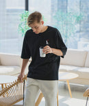 【ZERO STAIN/ゼロステイン】汗染みの目立ちにくいTシャツ ZEROSTAIN アニマルワンポイント刺繍オーバーサイズTシャツ 防汚 UVカット ❘ジーンズメイト公式オンラインショップ