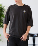 【ZERO STAIN/ゼロステイン】汗染みの目立ちにくいTシャツ ZEROSTAIN アニマルワンポイント刺繍オーバーサイズTシャツ 防汚 UVカット ❘ジーンズメイト公式オンラインショップ