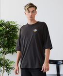 【ZERO STAIN/ゼロステイン】汗染みの目立ちにくいTシャツ ZEROSTAIN アニマルワンポイント刺繍オーバーサイズTシャツ 防汚 UVカット ❘ジーンズメイト公式オンラインショップ