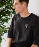 【ZERO STAIN/ゼロステイン】汗染みの目立ちにくいTシャツ ZEROSTAIN アニマルワンポイント刺繍オーバーサイズTシャツ 防汚 UVカット ❘ジーンズメイト公式オンラインショップ