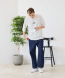 【ZERO STAIN/ゼロステイン】汗染みの目立ちにくいTシャツ ZEROSTAIN アニマルワンポイント刺繍オーバーサイズTシャツ 防汚 UVカット ❘ジーンズメイト公式オンラインショップ