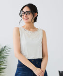 【C-FORTPOINT/フォートポイント】モチーフレースタンクトップ１ ❘ジーンズメイト公式オンラインショップ