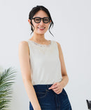 【C-FORTPOINT/フォートポイント】モチーフレースタンクトップ１ ❘ジーンズメイト公式オンラインショップ