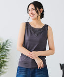 【C-FORTPOINT/フォートポイント】モチーフレースタンクトップ１ ❘ジーンズメイト公式オンラインショップ